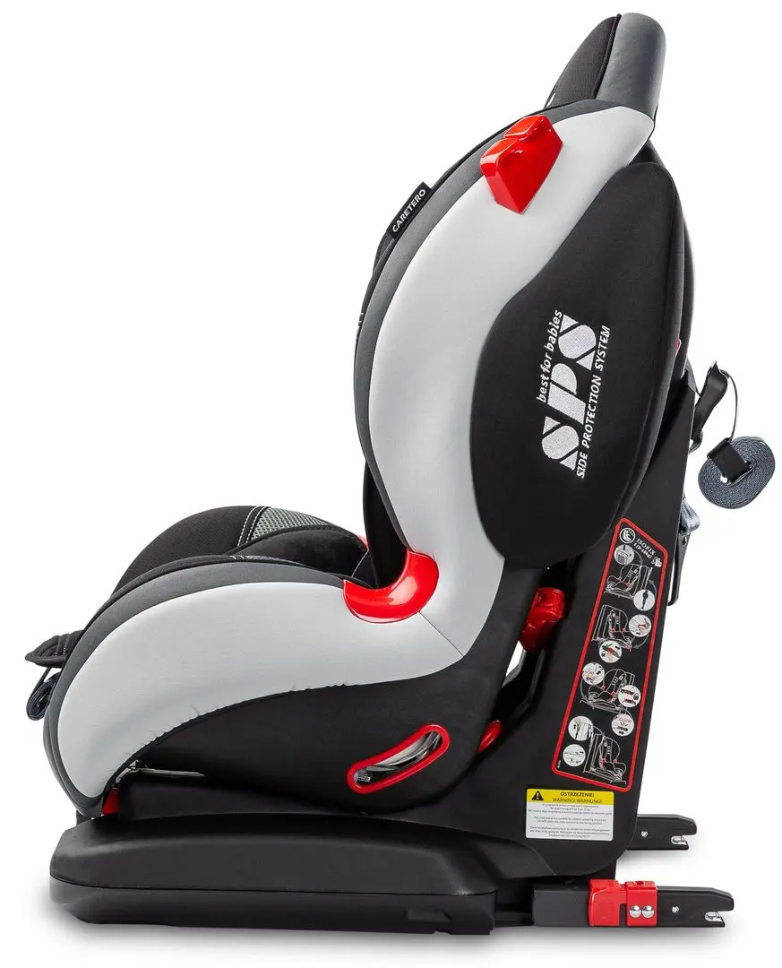 Автокресло Caretero Sport TurboFix (Black) - 5