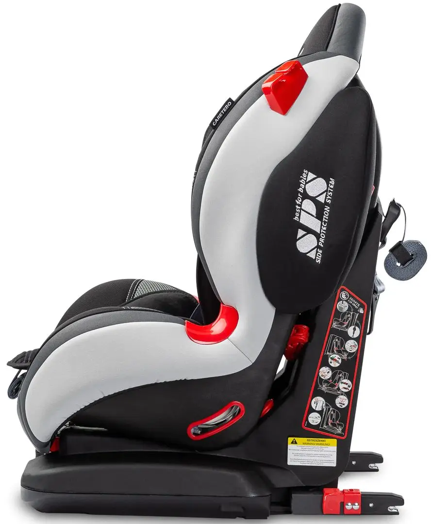 Автокресло Caretero Sport TurboFix (Graphite) - 4
