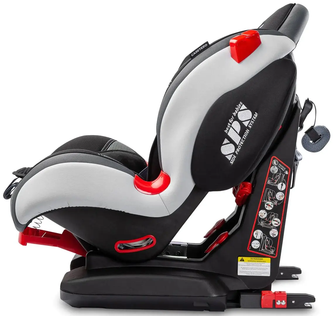 Автокресло Caretero Sport TurboFix (Graphite) - 5