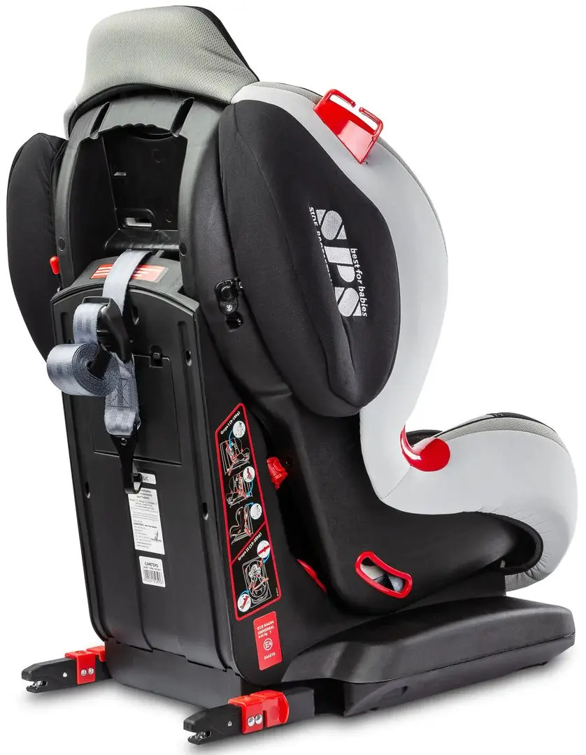 Автокресло Caretero Sport TurboFix (Grey) - 6