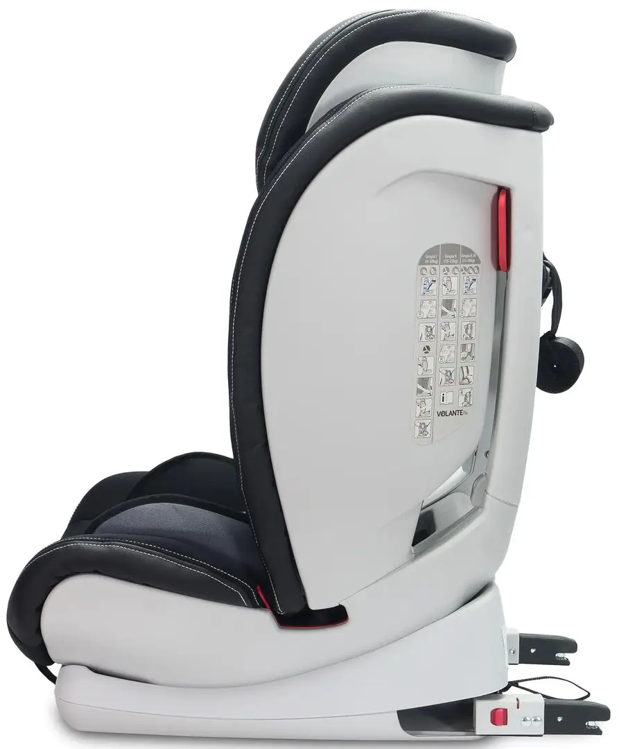 Scaun auto Caretero VolanteFix (Black)