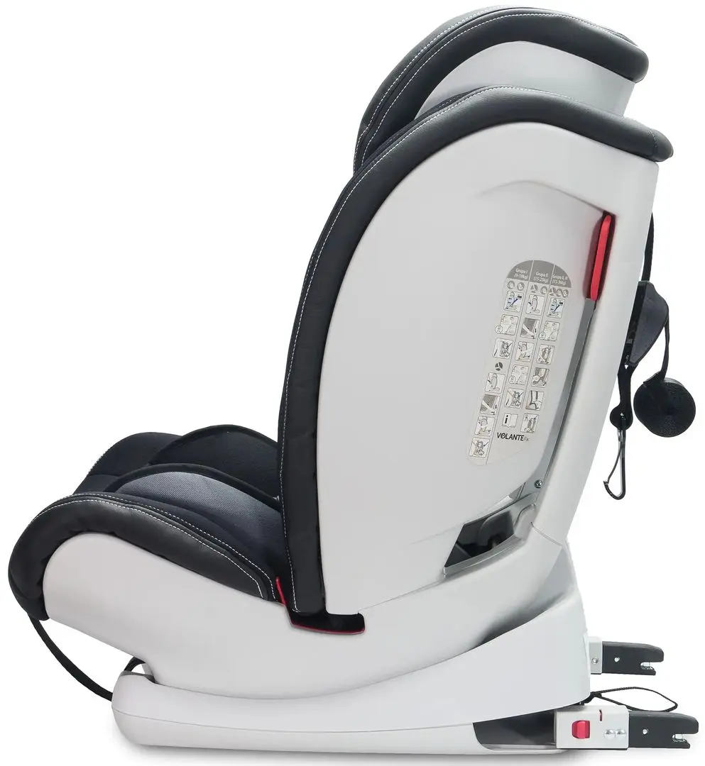 Scaun auto Caretero VolanteFix (Black)