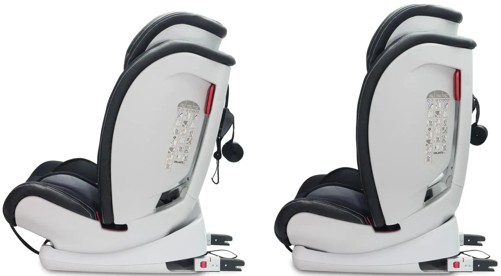 Scaun auto Caretero VolanteFix (Black)