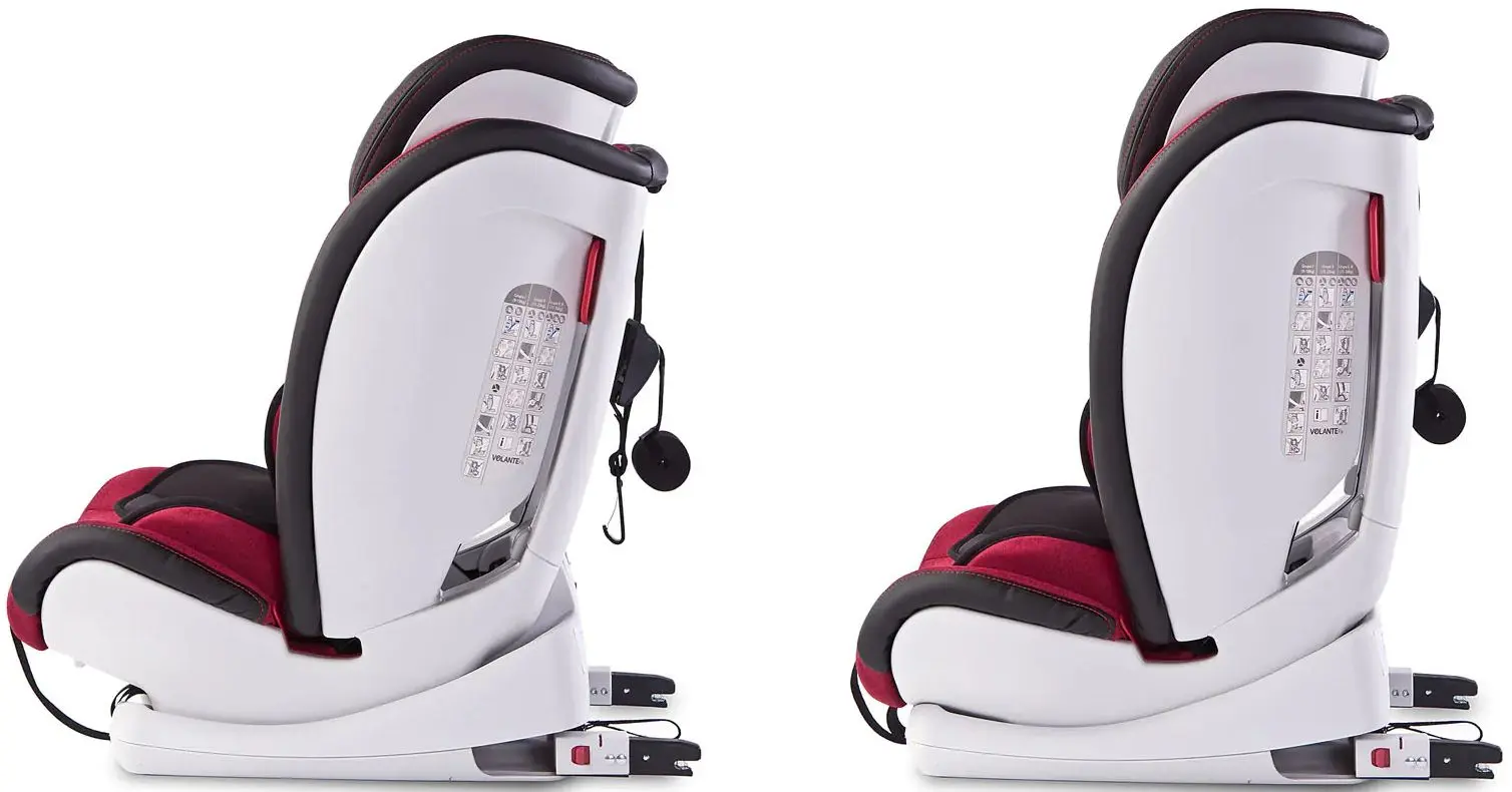 Scaun auto Caretero VolanteFix Limited (Burgundy)