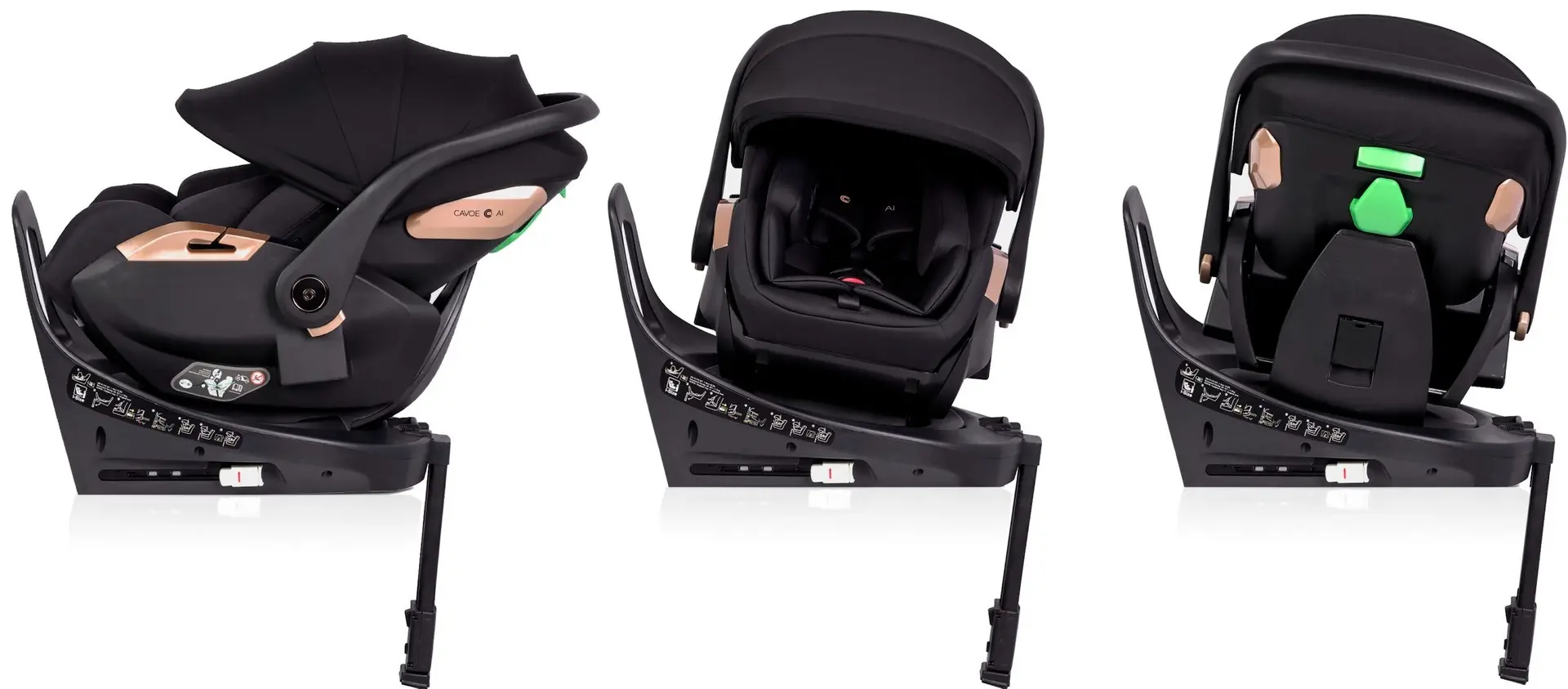 Автокресло Cavoe AI 360 (Black)