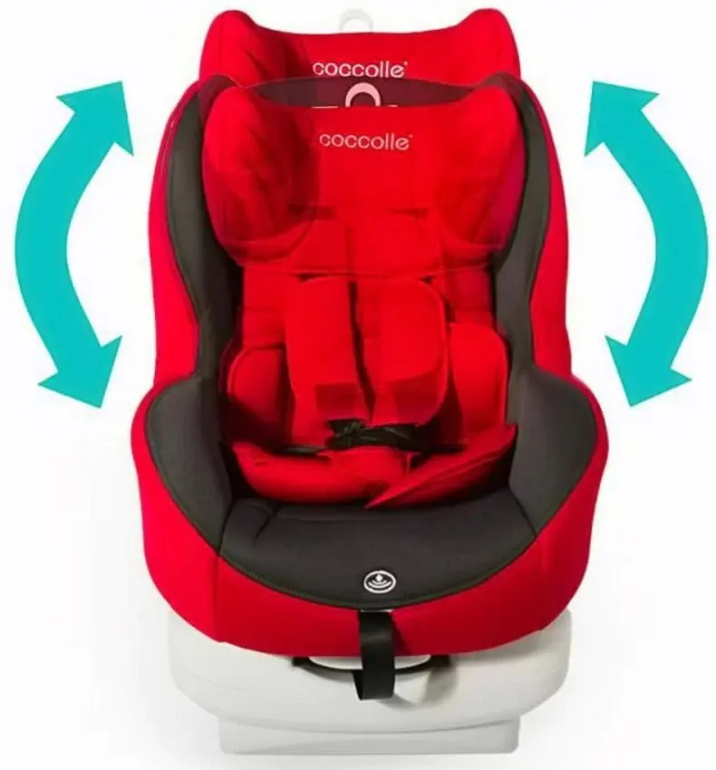 Scaun auto Coccole Mira-Fix (Red/Black) - 4