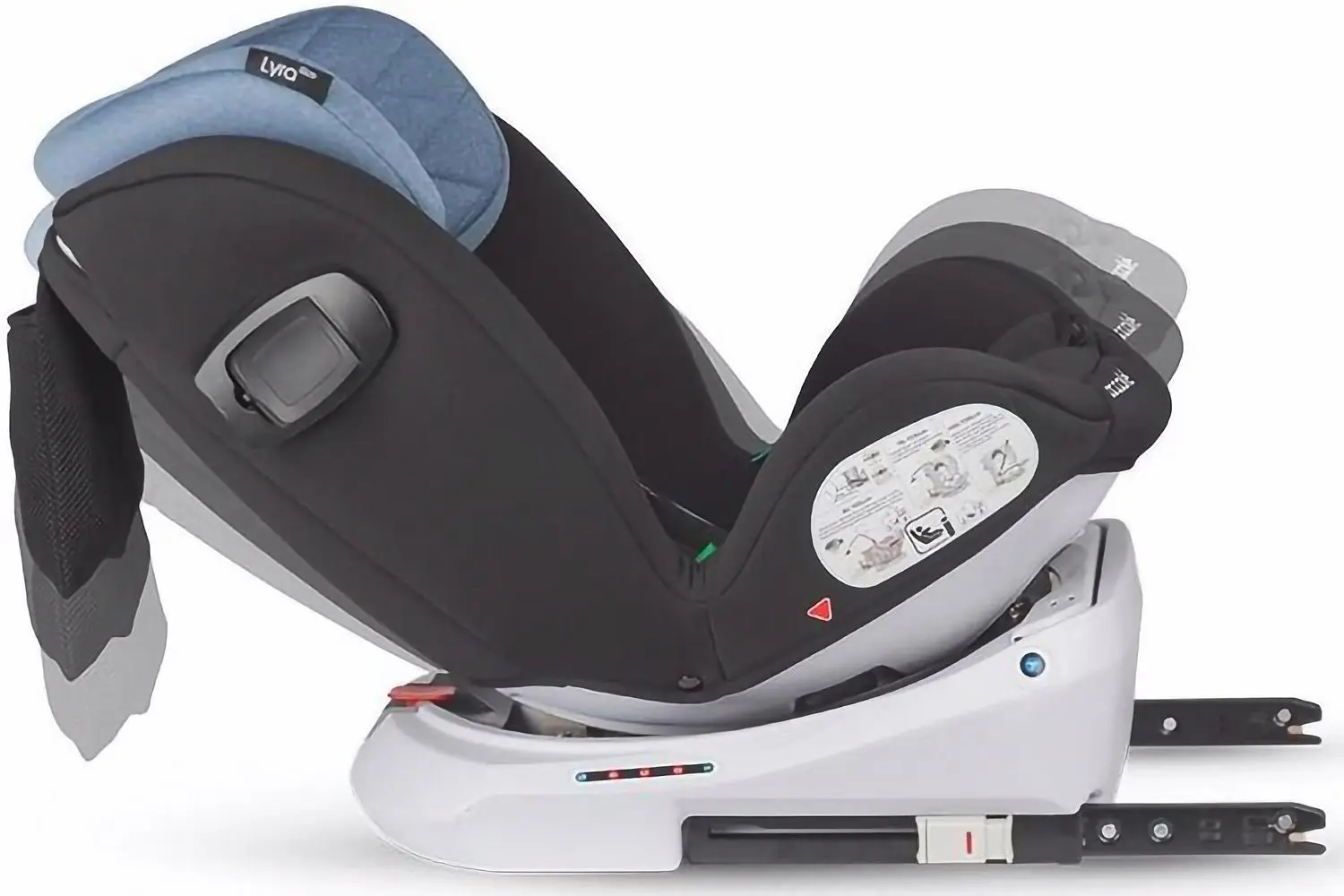 Автокресло Coccolle Lyra iSize (Celestial Blue) - 5