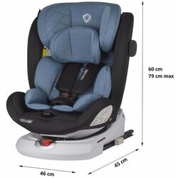 Автокресло Coccolle Lyra iSize (Celestial Blue) Thumb