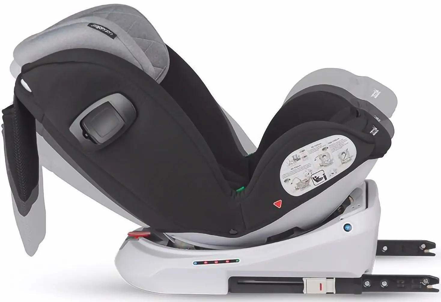 Scaun auto Coccolle Lyra iSize (Greystone) - 5