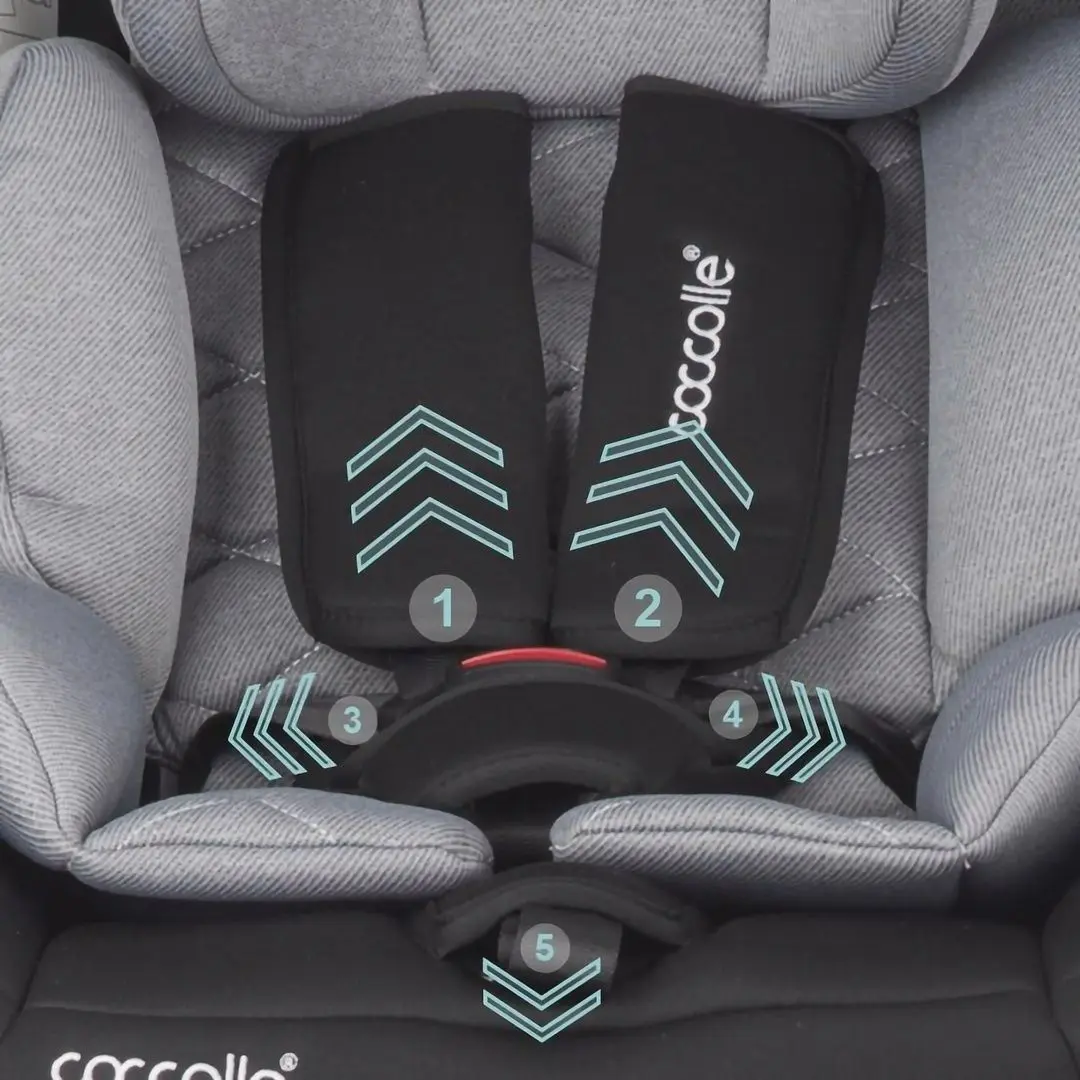 Scaun auto Coccolle Lyra iSize (Greystone) - 8