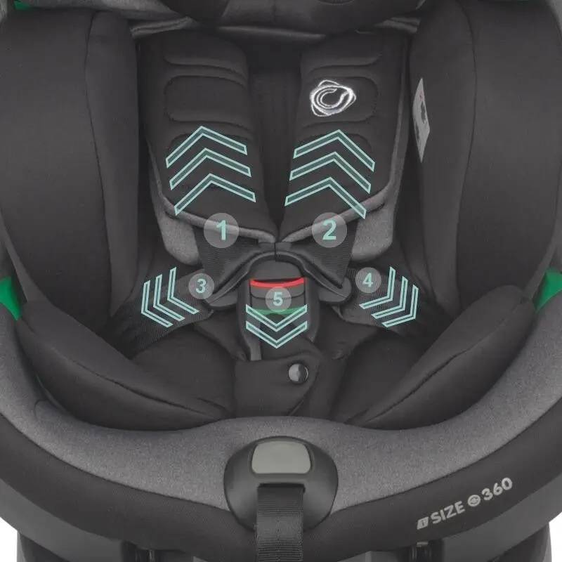 Scaun auto Coccolle Mago (Jet Black)