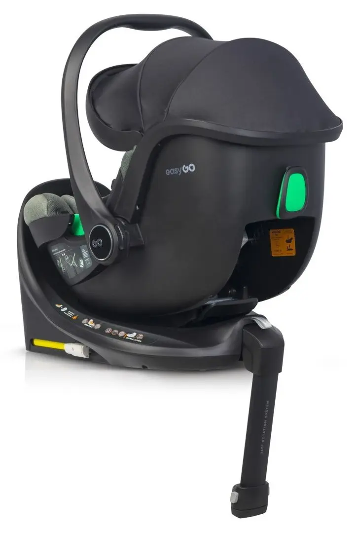 Scaun auto EasyGo Buz Pro (Granite)