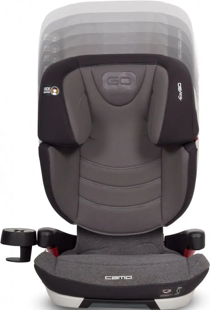 Scaun auto EasyGo Camo (Iron Black)