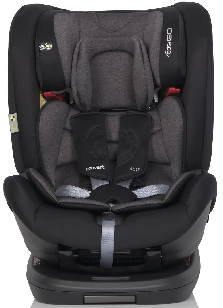 Scaun auto EasyGo Convert (Iron Black)