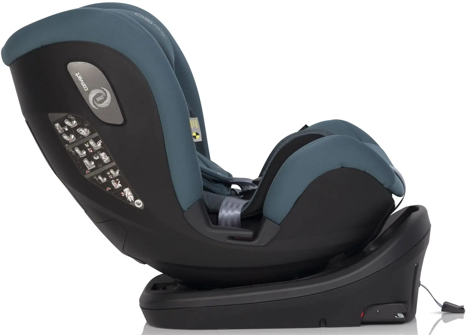 Scaun auto EasyGo Convert (Pearl Grey)