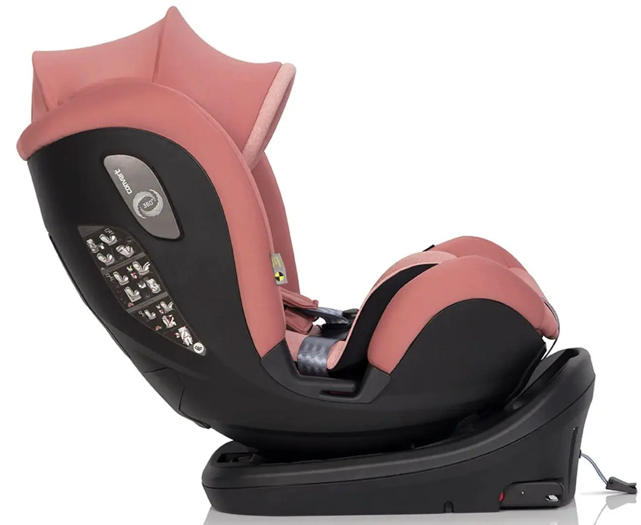 Scaun auto EasyGo Convert (Rose)