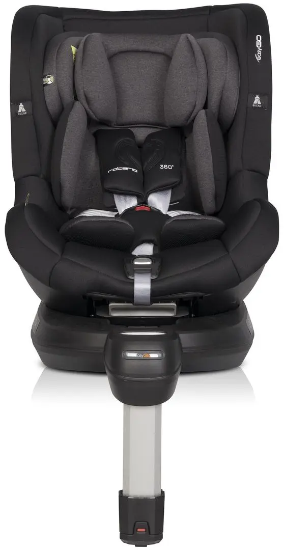 Scaun auto EasyGo Rotario (Iron Black)