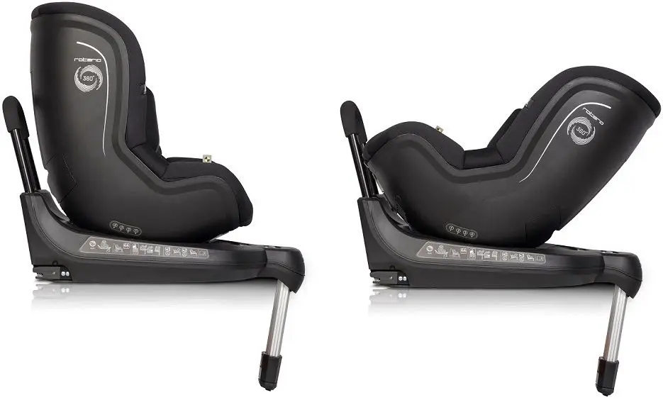 Scaun auto EasyGo Rotario (Iron Black)