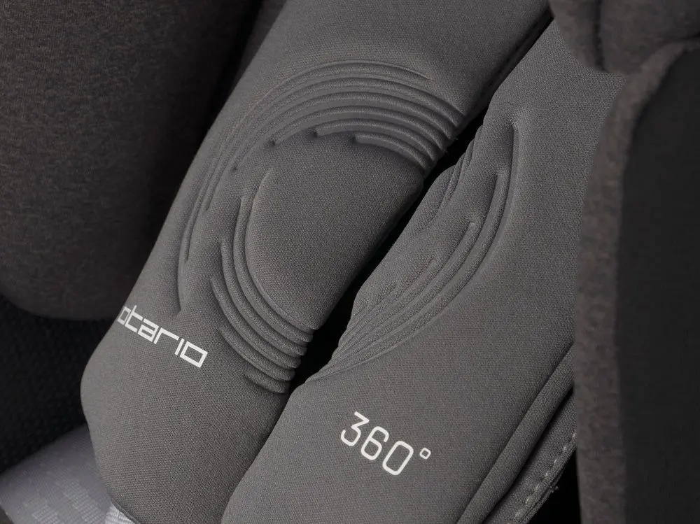 Scaun auto EasyGo Rotario (Iron Black)