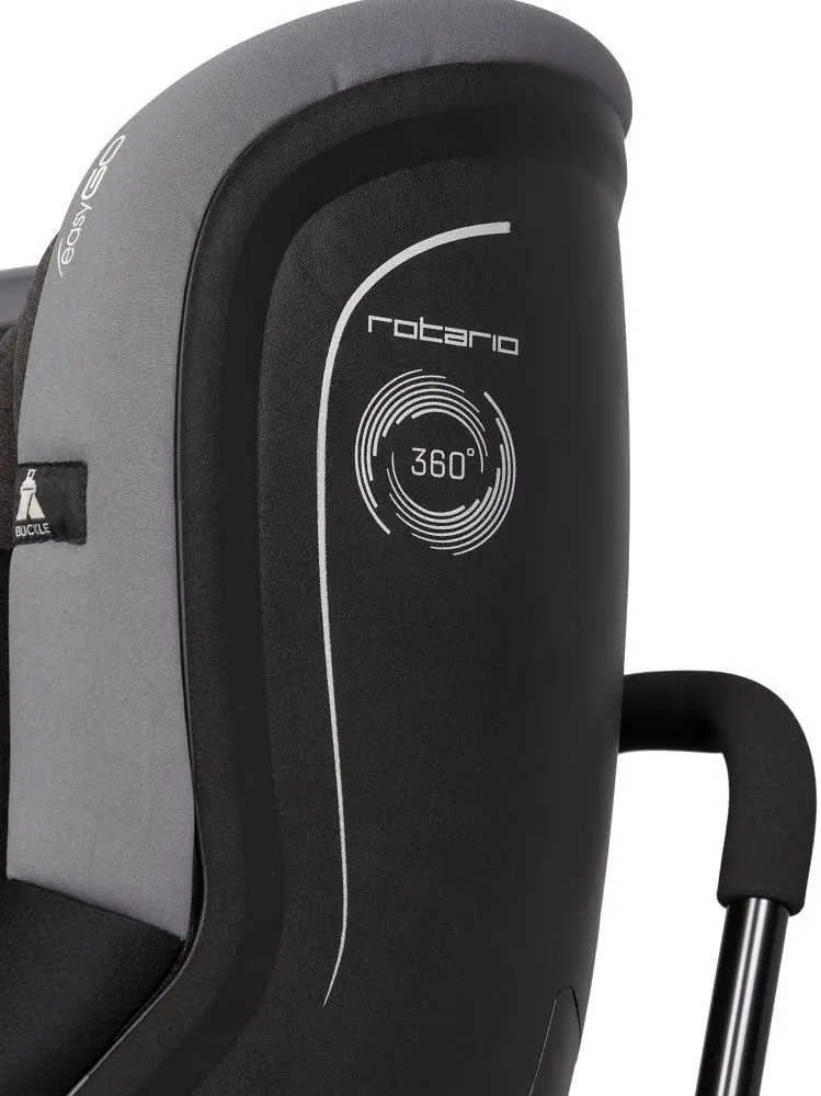 Scaun auto EasyGo Rotario (Iron Black)