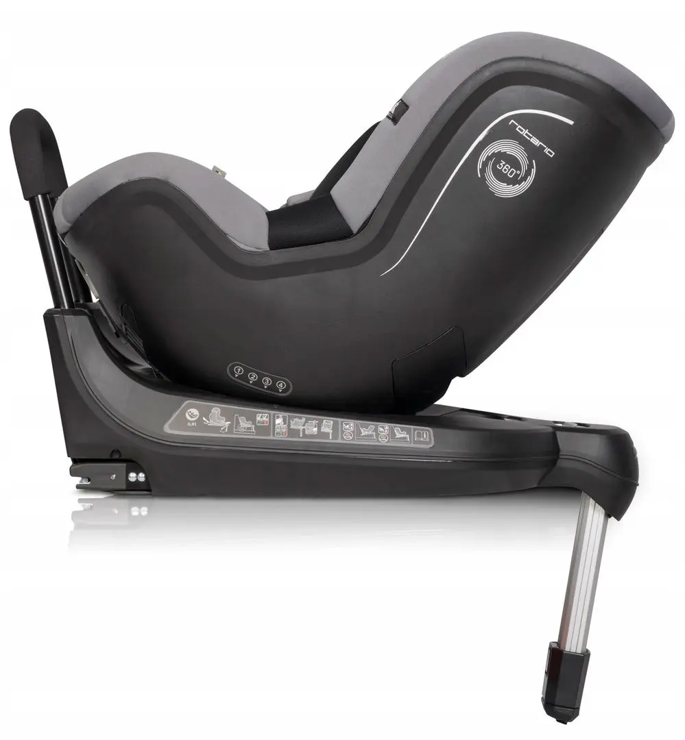 Scaun auto EasyGo Rotario (Pearl)