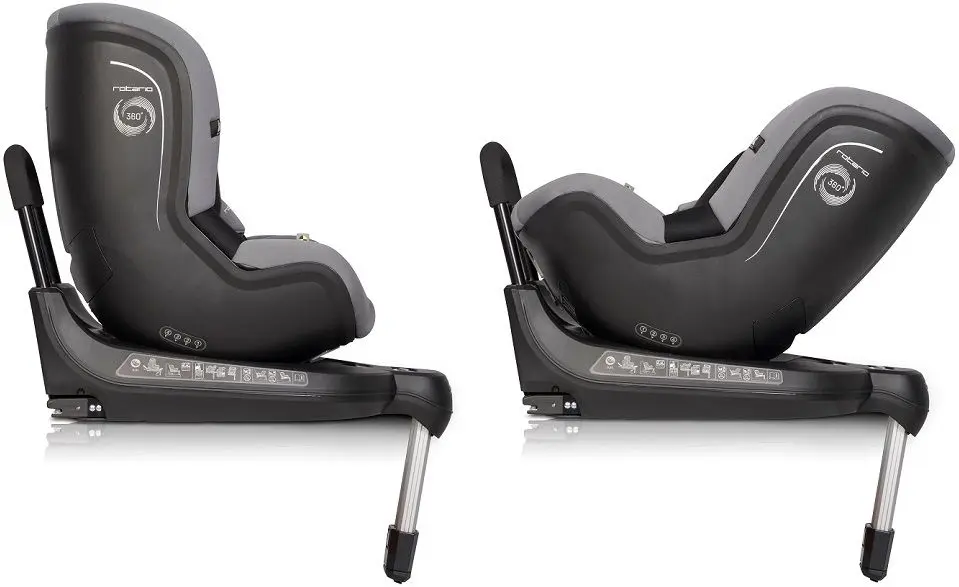 Scaun auto EasyGo Rotario (Pearl Grey)