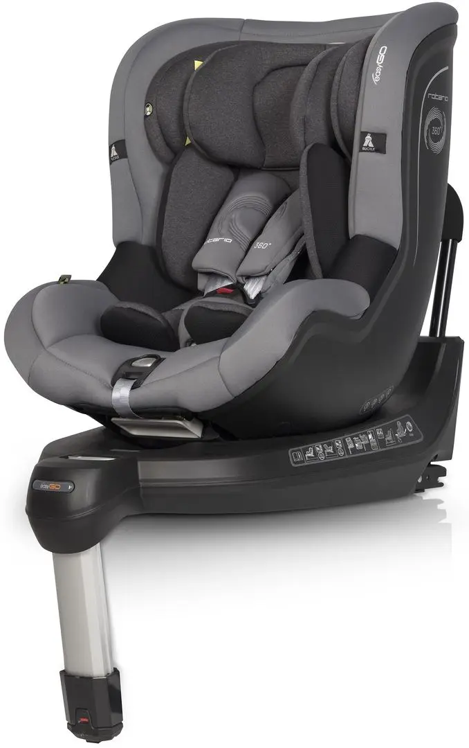 Scaun auto EasyGo Rotario (Pearl Grey)