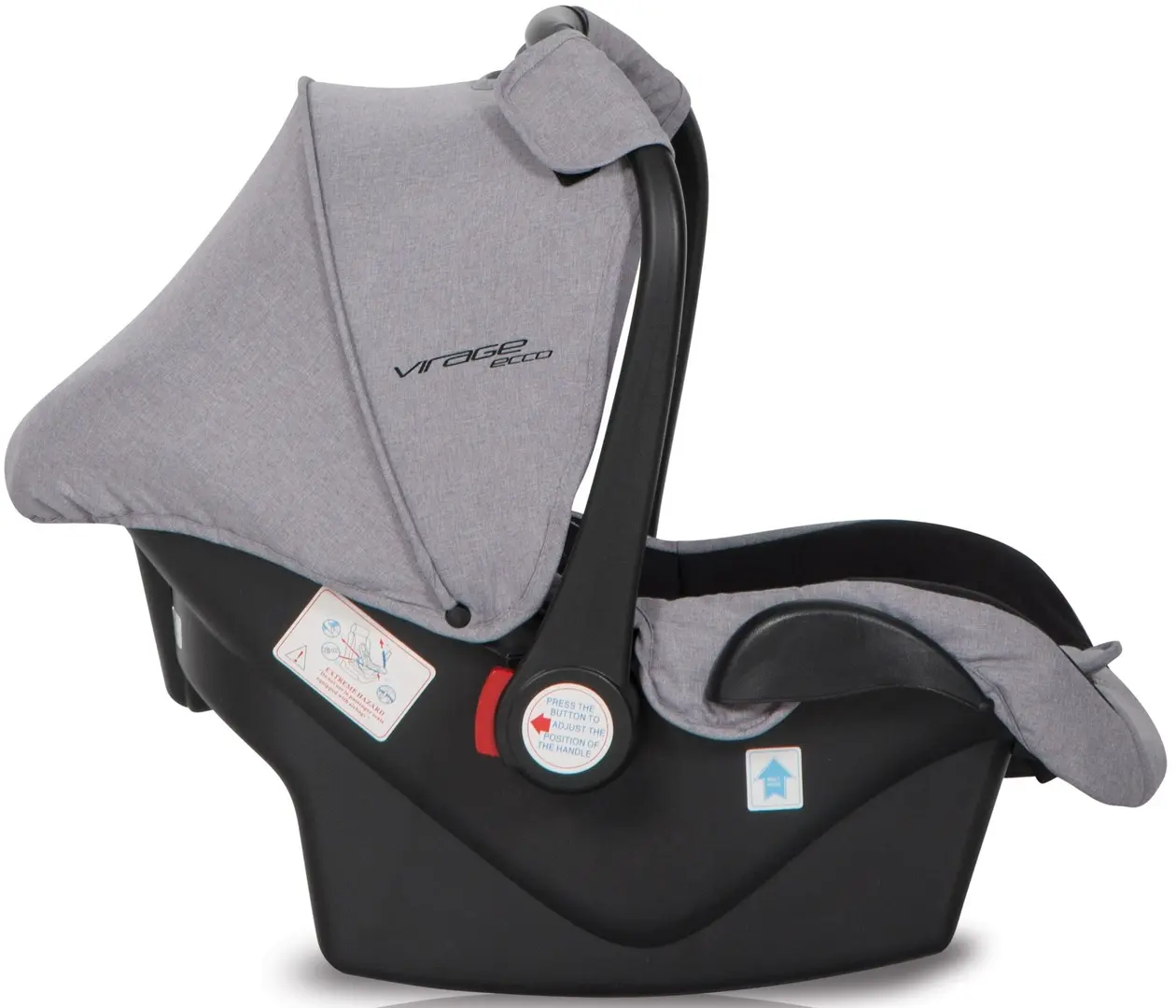 Scaun auto EasyGo Virage Ecco (Grey Fox)