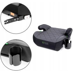 Scaun auto Ecotoys Tiny Travels (Grey/Black) Thumb