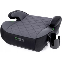Scaun auto Ecotoys Tiny Travels (Grey/Black) Thumb