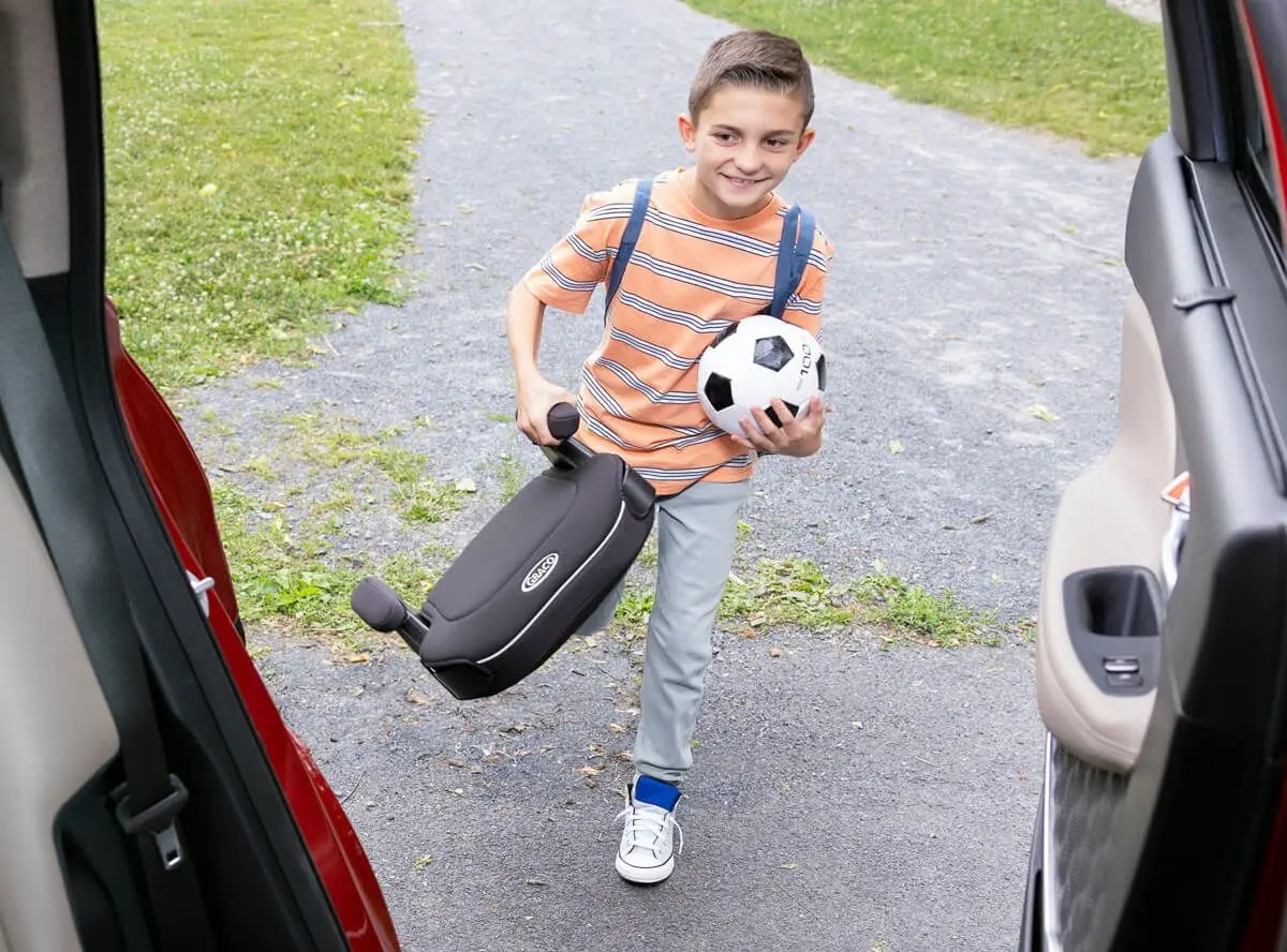 Scaun auto Graco Booster Deluxe R129 (Midnight)