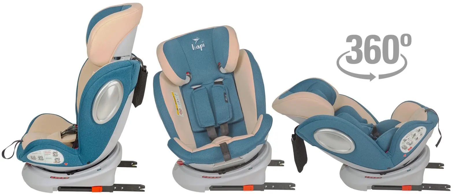 Scaun auto Hapi Ozy (Blue)