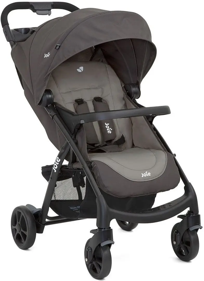 Set carucior pentru plimbare și scaun auto Joie Muze LX + Juva (Dark Pewter)