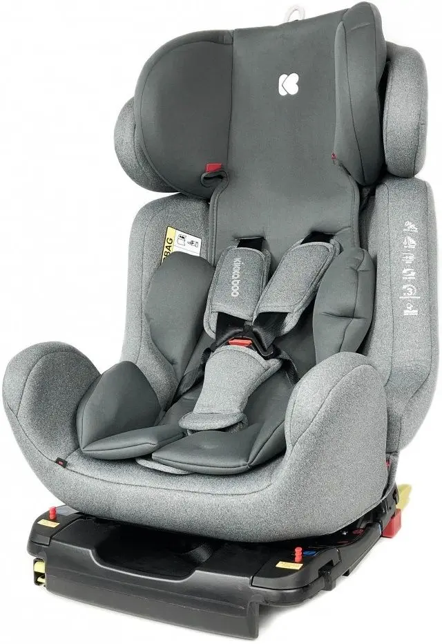 Scaun auto Kikka Boo 4 Safe (Dark Grey)