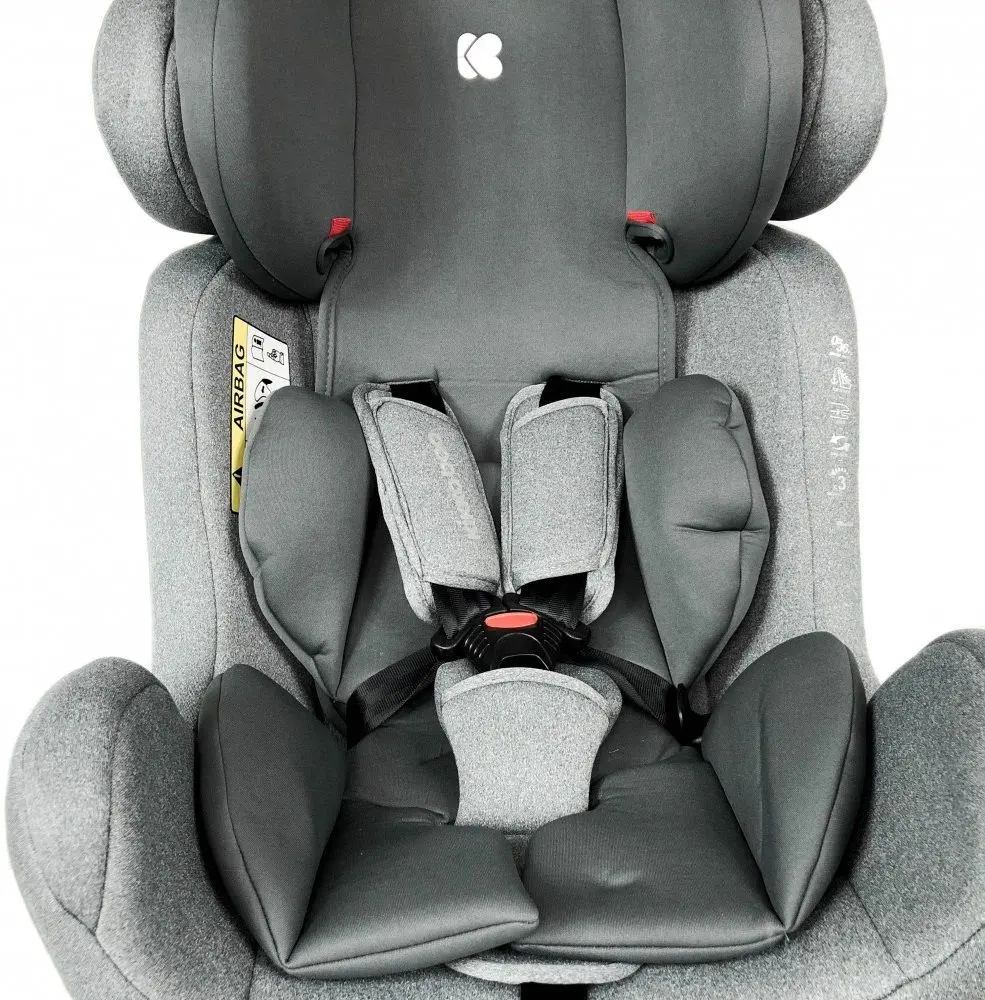 Scaun auto Kikka Boo 4 Safe (Dark Grey)