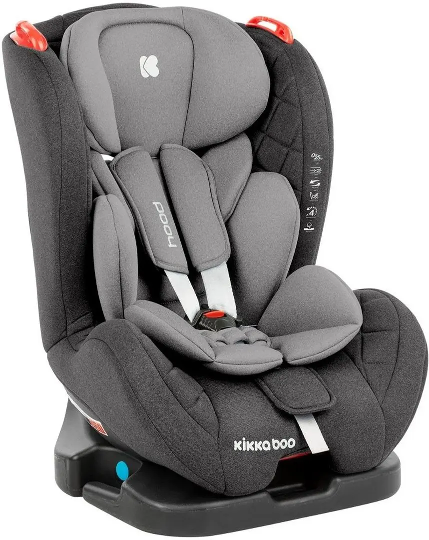 Scaun auto Kikka Boo Hood (Grey)