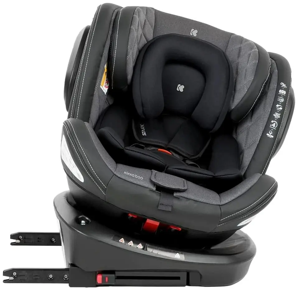 Scaun auto Kikka Boo Stark (Dark Grey)