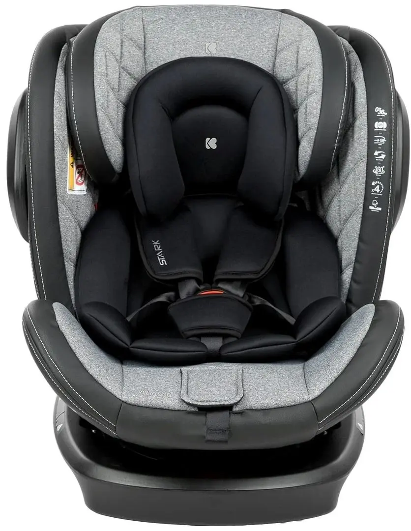 Scaun auto Kikka Boo Stark (Light Grey)