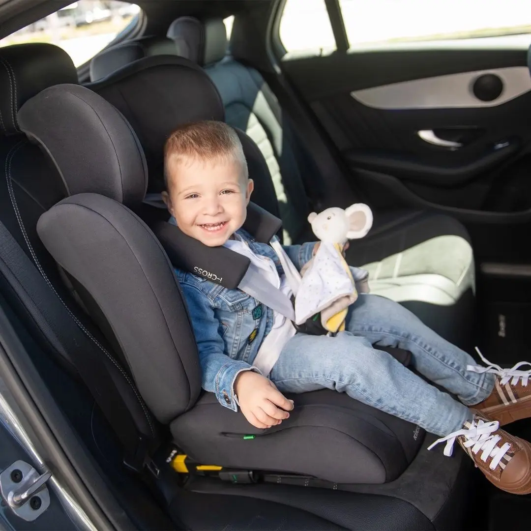 Scaun auto KikkaBoo i-Cross (Black)