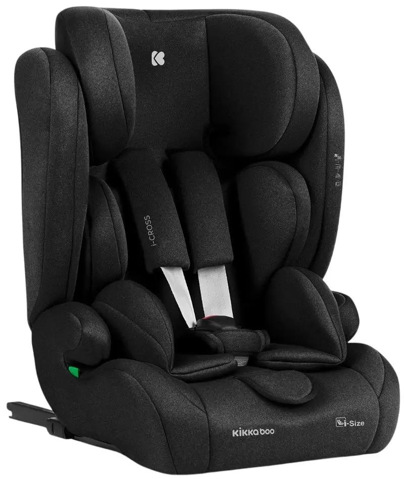 Scaun auto KikkaBoo i-Cross (Black)