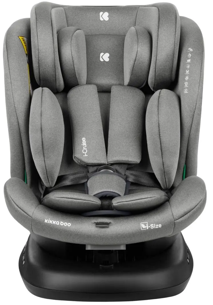 Автокресло KikkaBoo i-Cruise (Light Grey)