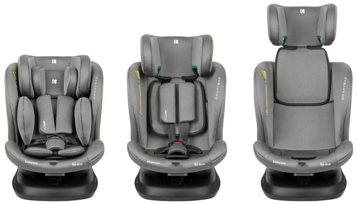 Автокресло KikkaBoo i-Cruise (Light Grey)