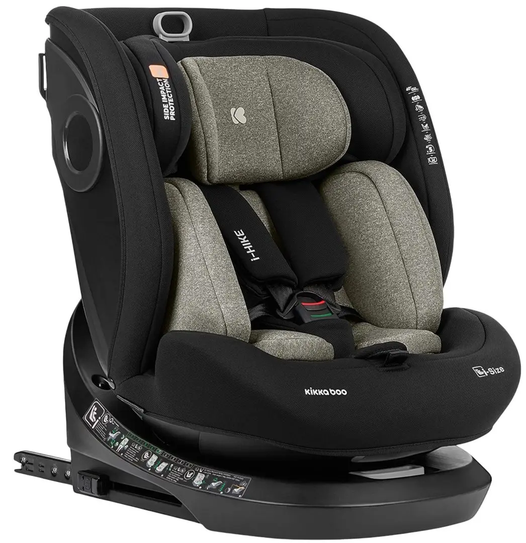 Автокресло KikkaBoo i-Hike (Army Green)