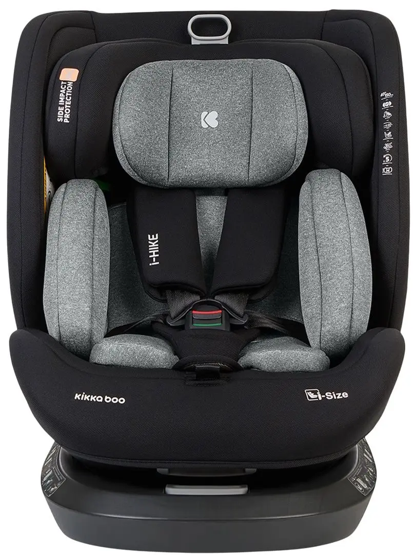 Scaun auto KikkaBoo i-Hike (Dark Grey)
