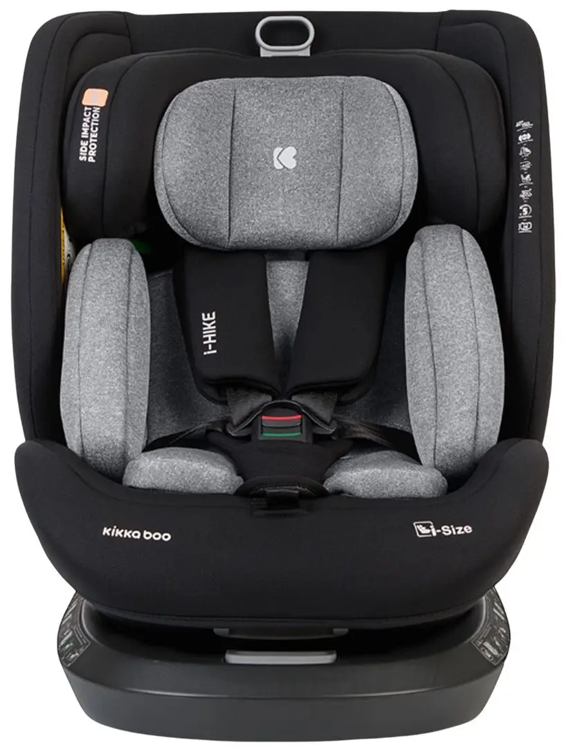 Scaun auto KikkaBoo i-Hike (Light Grey)
