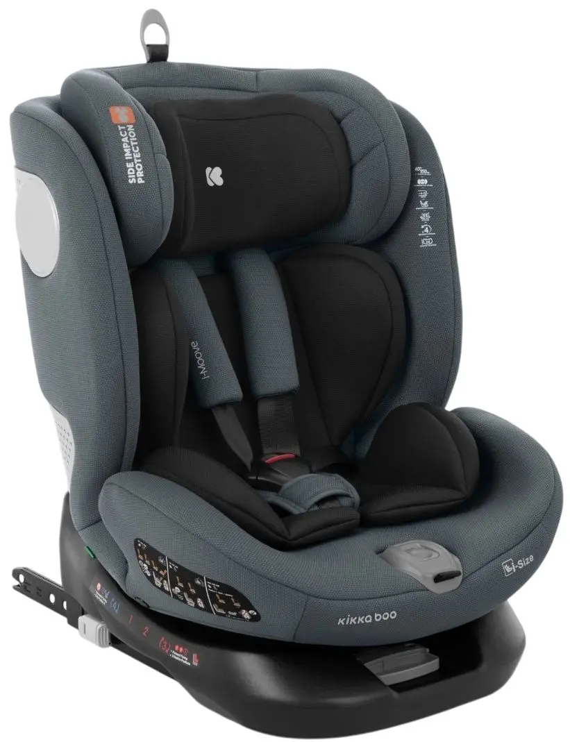 Автокресло KikkaBoo i-Moove (Dark Grey)