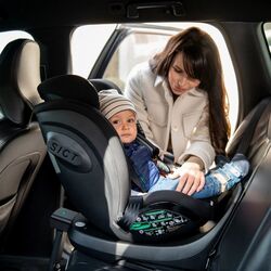 Scaun auto KikkaBoo i-Twist (Black) Thumb