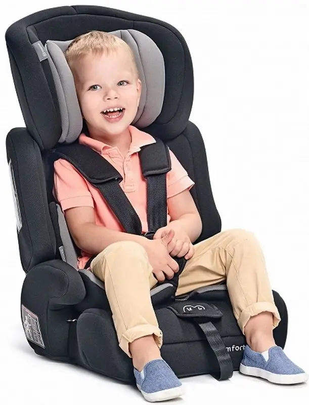 Scaun auto KinderKraft Comfort Up (Black)