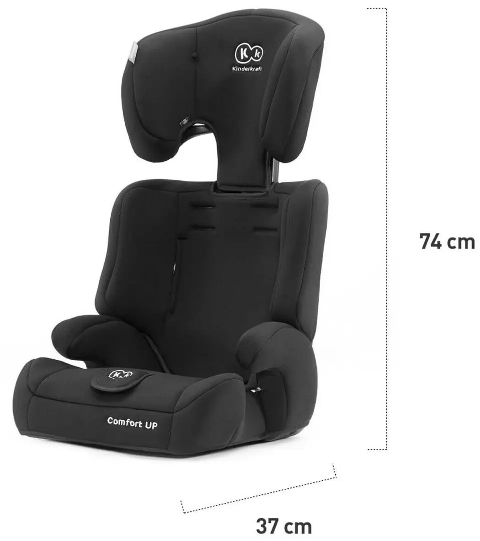 Scaun auto Kinderkraft Comfort Up (Lime/Gray)