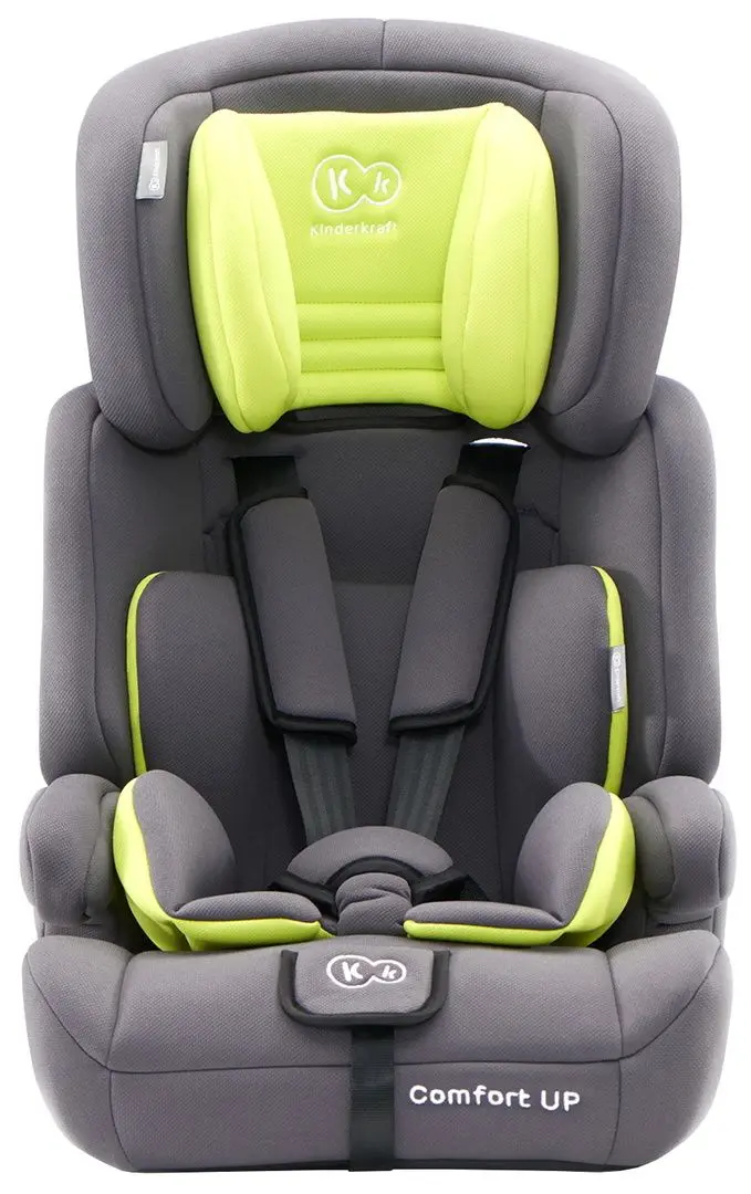 Scaun auto Kinderkraft Comfort Up (Lime/Gray)
